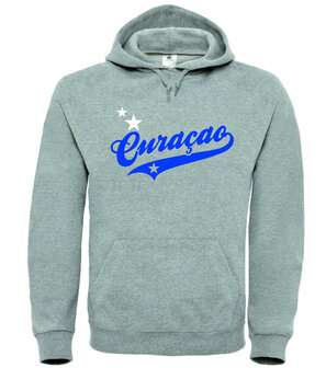 Cura&ccedil;ao Hoodie Grey/Royal