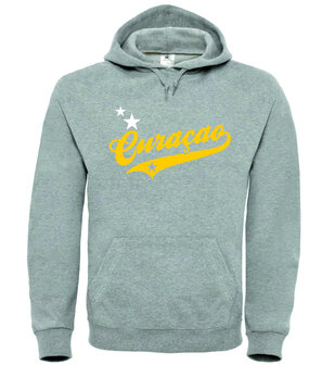 Cura&ccedil;ao Hoodie Grey/Gold