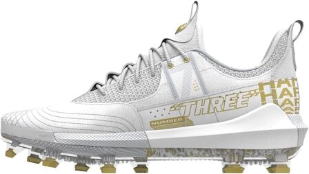 Under Armour Harper 7 Elite White  Low Rubber Cleats