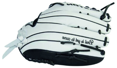 Easton Signature Series Haylie McCleney 12.75" Outfield Glove White/Black LHT