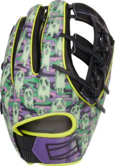 Rawlings REV1X Limited Edition Halloween 11.75" Infield Glove Grey/Ghost Pattern RHT