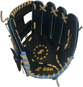 SSK EBC10 10.75" Youth Glove Black/Blue RHT