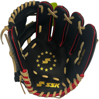 SSK EBC10 10" Youth Glove Black/Red RHT