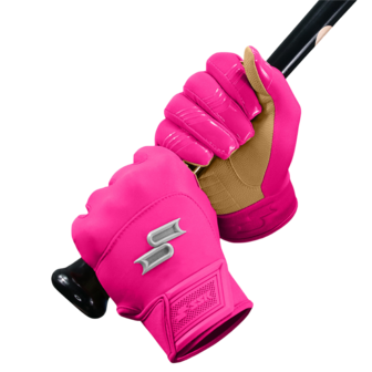SSK X1 Color Rush Batting Gloves Pink