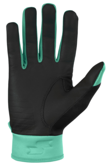 SSK X1 Color Rush Batting Gloves Black/Mint