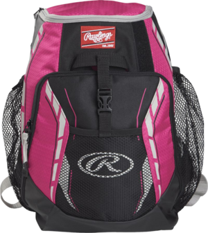Rawlings Youth Players Team Backpack Pink