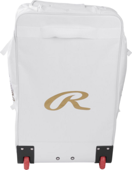 Rawlings Gold Collection Wheeled Bag White