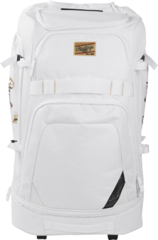 Rawlings Gold Collection Wheeled Bag White