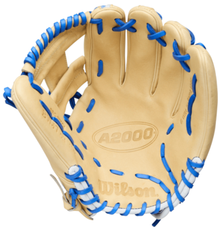 Wilson A2000 Bobby Witt Jr. 11.75" Infield Glove Tan/Royal blue RHT