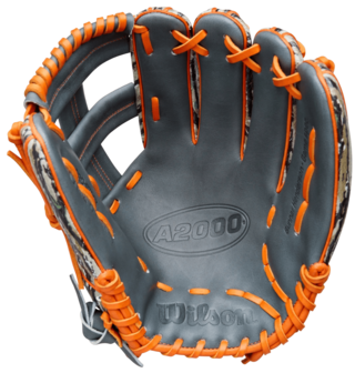 Wilson A2000 Gunnar Henderson 11.75" Infield Glove Camouflage/Black/Orange RHT
