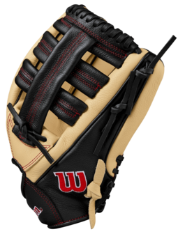 Wilson A500 12.5" Outfield Glove Tan/Black RHT