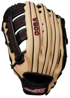 Wilson A500 12.5" Outfield Glove Tan/Black LHT