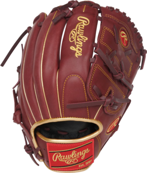 Rawlings R9 12" Infield/Pitcher Glove Cherry Red RHT