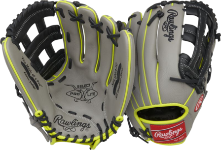Rawlings Select Pro Lite Aaron Judge 12" Outfield Glove Grey/Black/Yellow RHT