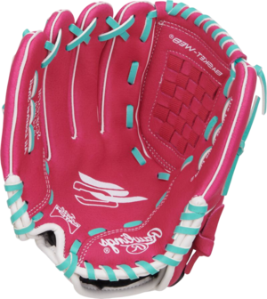 Rawlings Sure Catch Softball 10.5'' Youth Glove Pink/Mint/White LHT