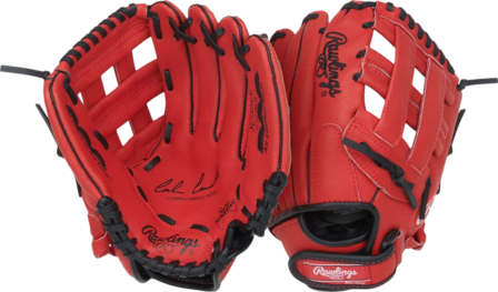 Rawlings Sure Catch Corbin Carrol 10.5" Youth Glove Red/Black RHT