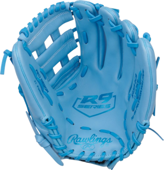 Rawlings R9 11.75" Infield Glove Columbia Blue RHT