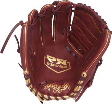 Rawlings R9 12" Infield/Pitcher Glove Cherry Red LHT