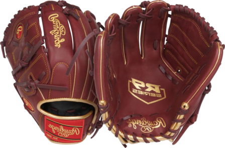 Rawlings R9 12" Infield/Pitcher Glove Cherry Red LHT