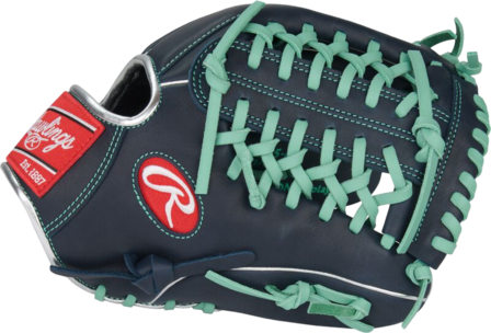 Rawlings R9 11.75" Infield/Pitcher Glove Navy/Mint RHT