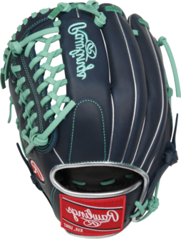 Rawlings R9 11.75" Infield/Pitcher Glove Navy/Mint LHT