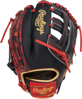 Rawlings Heart of the Hide Nolan Arenado 12" Infield Glove Navy/Scarlet RHT