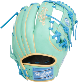 Rawlings Heart of the Hide 11.75" Infield Glove Mint /Columbia Blue RHT