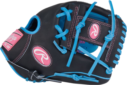 Rawlings Heart of the Hide 11.75" Infield Glove Navy/Columbia Blue RHT