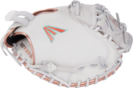 Easton Elite series Softball Jen Schro 33" Catcher Glove White/Bronze RHT