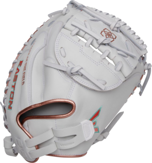 Easton Elite series Softball Jen Schro 33" Catcher Glove White/Bronze RHT