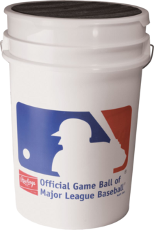 Rawlings Ball Bucket (22.7 liters) White 