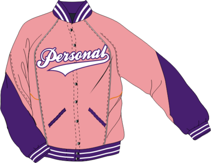 JA-PERS-NL - Self-assembled Baseball Jacket NL model