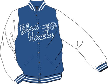 Blue Hawks Softshell Jack