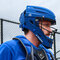 Champro Optimus Pro Rubberized Matte Catcher Helmet Adult Navy