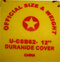 U-CSB62 - United Athletic 12" SAFE-T-SOFT Indoor/outdoor durahide practice softbal