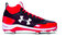 Under Armour Heater Scarlet High Metal Cleats