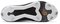 New Balance SMVELOK1 Black/White Metal Cleats