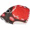 Rawlings Players Series 10" Youth Glove Black/Red/White LHT