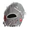 Rawlings R9 Softball 12" Infield/Pitcher Glove Gray/White RHT