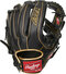 Rawlings R9 11.5" Infield Glove Black/Gold RHT