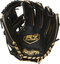 Rawlings R9 11.5" Infield Glove Black/Gold RHT