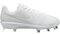 Nike Hyperdiamond 3 White Metal Cleats