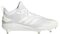 Adidas Afterburner 5 White/Silver Metal Cleats
