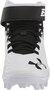 Under Armour Harper 4 Black/White High Rubber Cleats Beeball