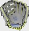 Rawlings Heart of the Hide 11.75" Infield/Pitcher Glove Gray/Black/Yellow RHT
