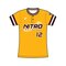 JE SUBLI LADIES Two button dames sublimatie Softball jersey