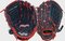 Rawlings Players Series 10" Youth Glove Space Print Navy/Red RHT