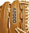 Wilson A2000 D33 11.75" Pitcher/Infield Glove Brown/Tan RHT