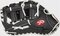 Rawlings Shut Out Softball 12" First Base Glove Black/White LHT