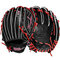 Wilson A2K Fall 2024 B23 12&rdquo; Pitcher Glove Black/Red RHT
